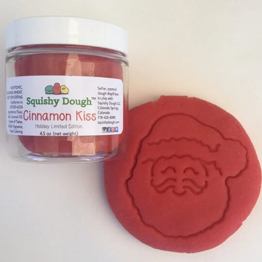 Cinnamon scented playdough