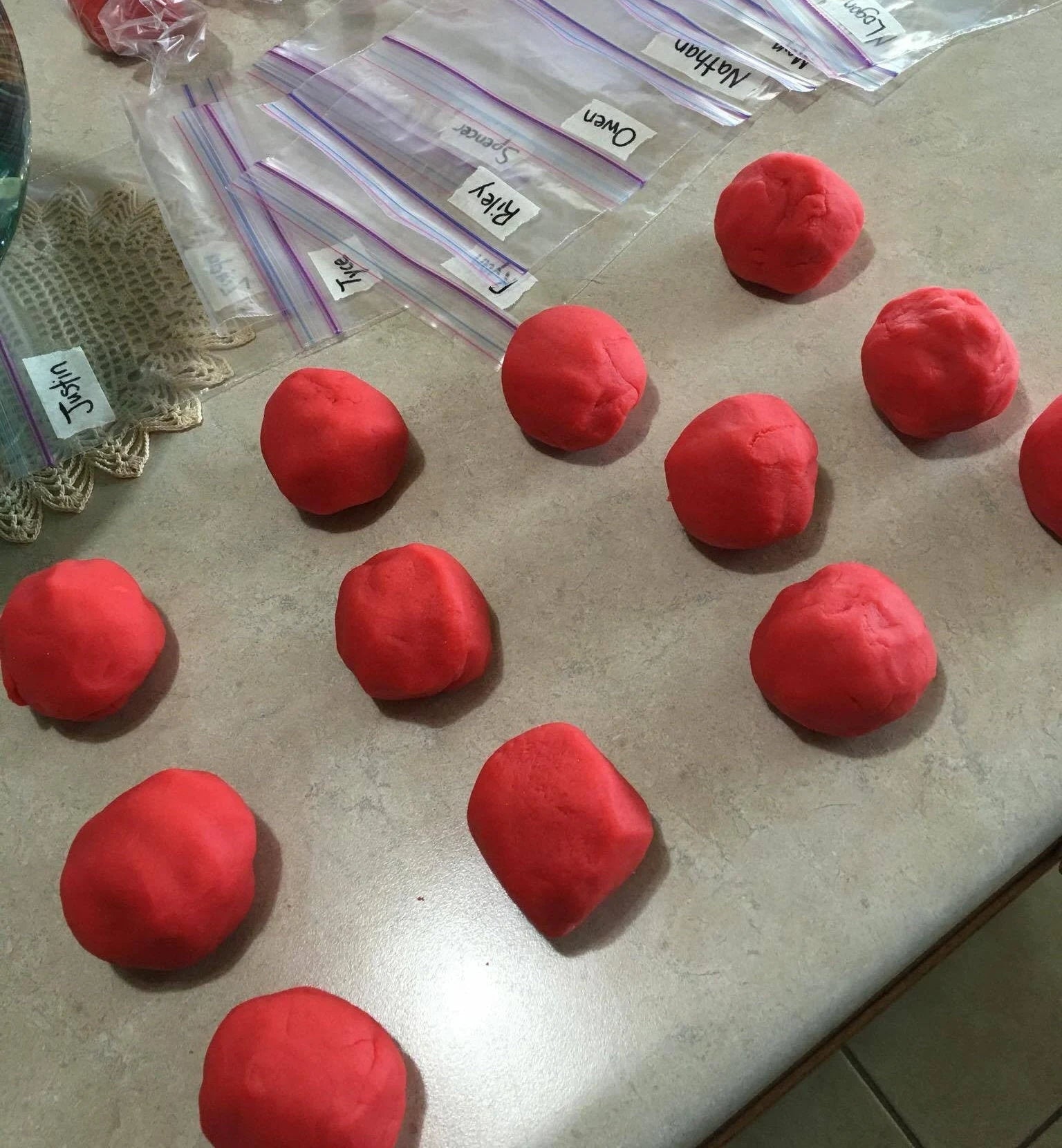 Large Playdough Tub for Classroom
