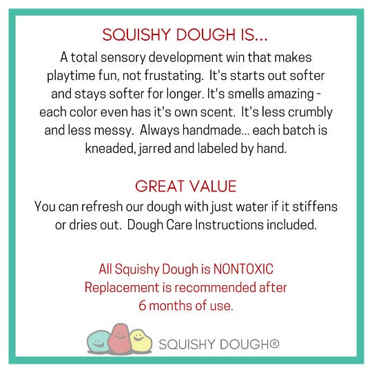 Custom Squishy Dough Party Favors